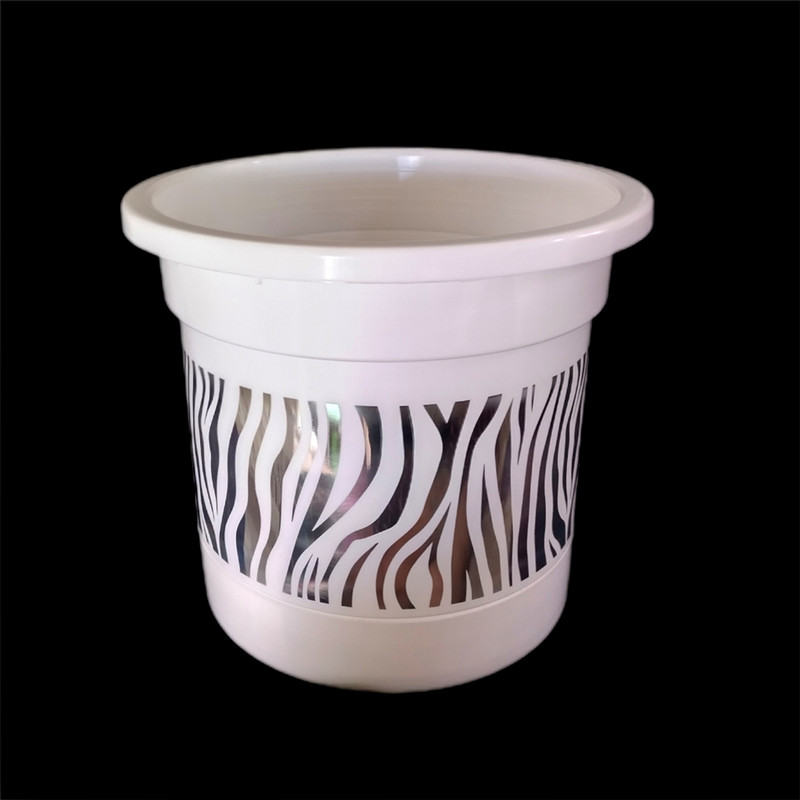 گلدان مدل گرد طرح زبرا گلدان مدل گرد طرح زبرا