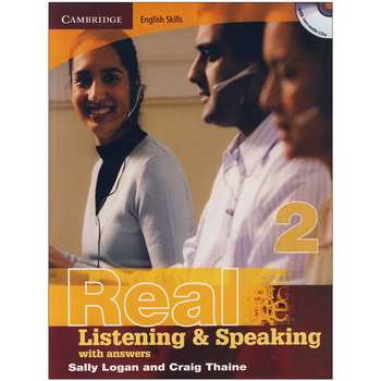 کتاب Real Listening and Speaking 2 اثر Sally Logan انتشارات کمبریج 
