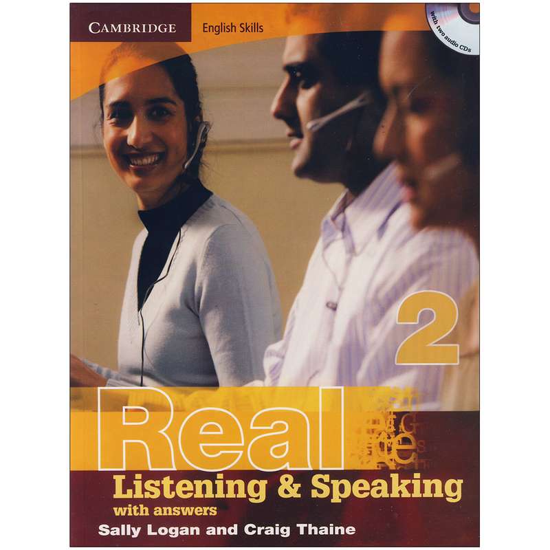 کتاب Real Listening and Speaking 2 اثر Sally Logan انتشارات کمبریج 