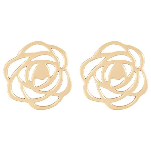 گوشواره طلا 18 عیار زنانه کانیار گالری کد GOA2