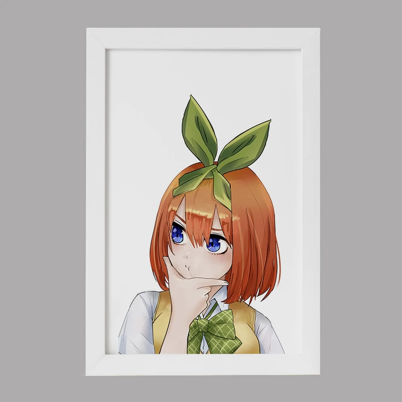 تابلو خندالو مدل یوتسوبا انیمه پنج عروس مساوی کد 32558