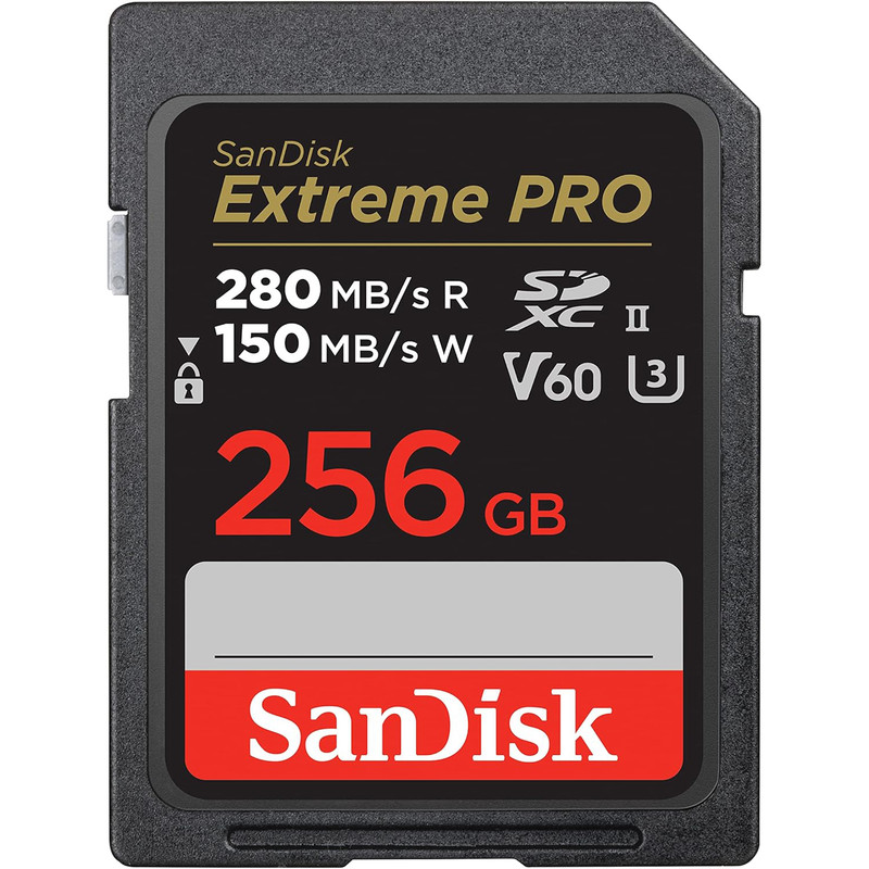 کارت حافظه SDXC سن دیسک مدل EXTREME PRO کلاس 10 استاندارد UHS-I U3 سرعت 280MB/s ظرفیت 256 گیگابایت 