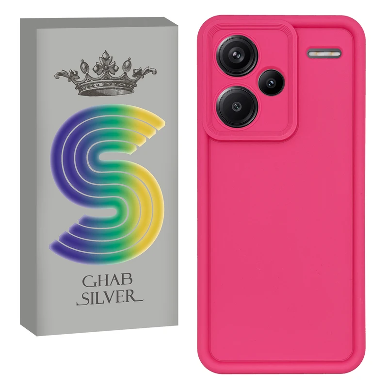 کاور قاب سیلور مدل سالیدکالر مناسب برای گوشی موبایل شیائومی Redmi Note 13 Pro Plus 5G