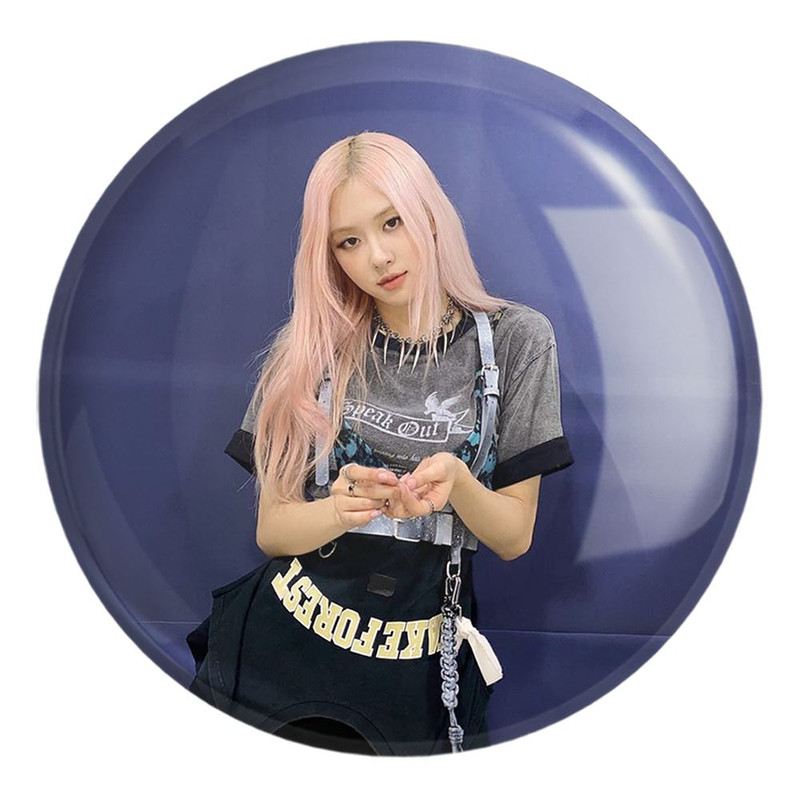 پیکسل خندالو طرح رزی گروه بلک پینک Black Pink کد 3675 مدل بزرگ