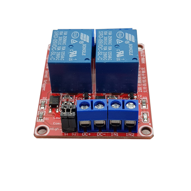 ماژول رله دو کانال 5V مدل HW-279