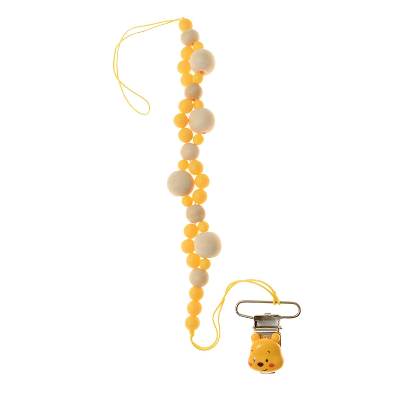 زنجیر پستانک مدل خرس مهربون