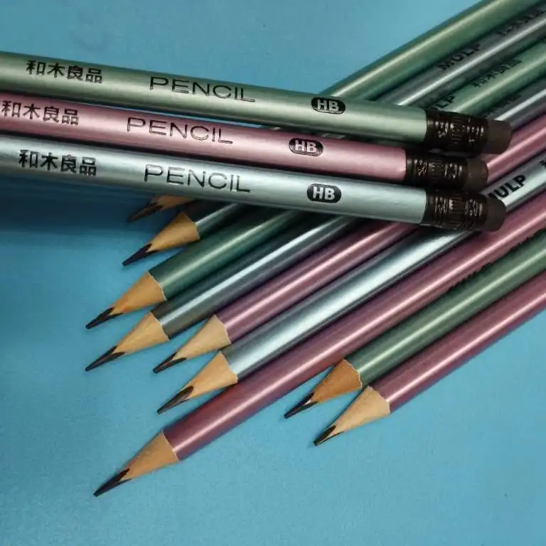 مداد مشکی مدل سه گوش طرح پاک کن دار بسته 12 عددی