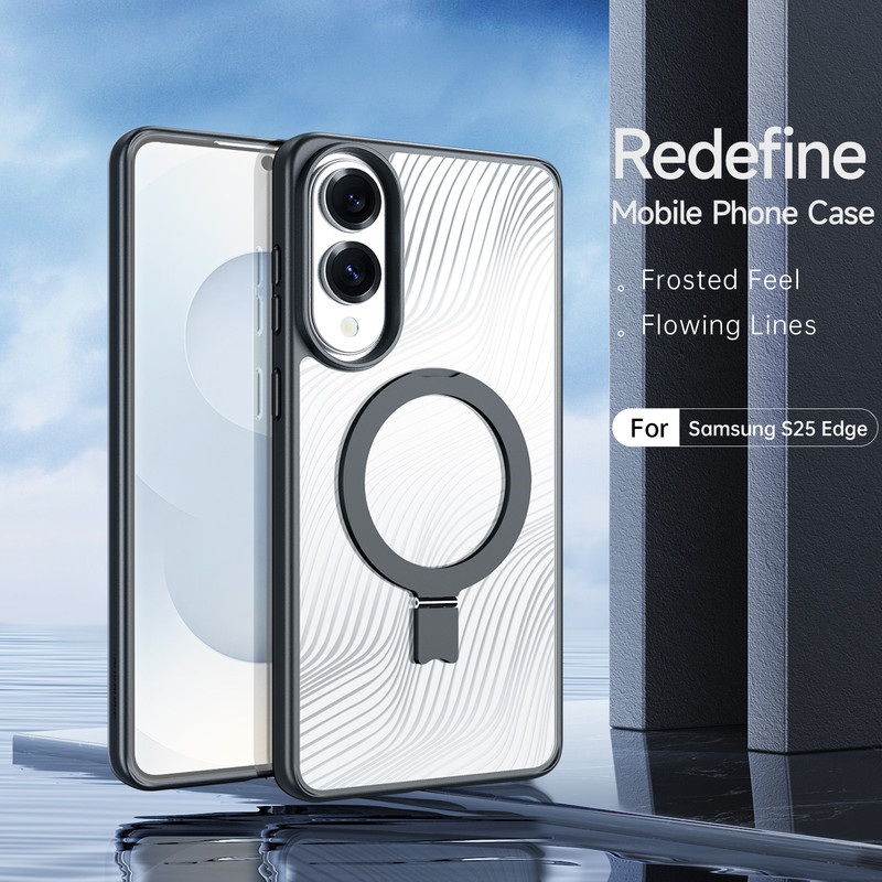 خرید و قیمت کاور بادیگارد مدل Wave Stand مناسب برای گوشی موبایل سامسونگ Galaxy S25 Edge
