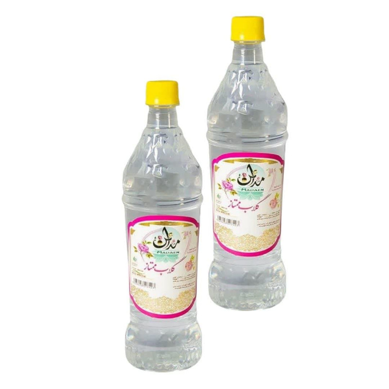 گلاب ممتاز کاشان مدائن - 900 گرم مجموعه 2 عددی