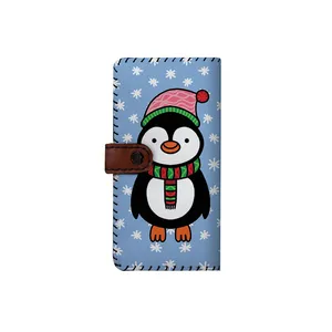     کیف پول چرمی ترمه طراحان ایده مدل بنددار کد prs051