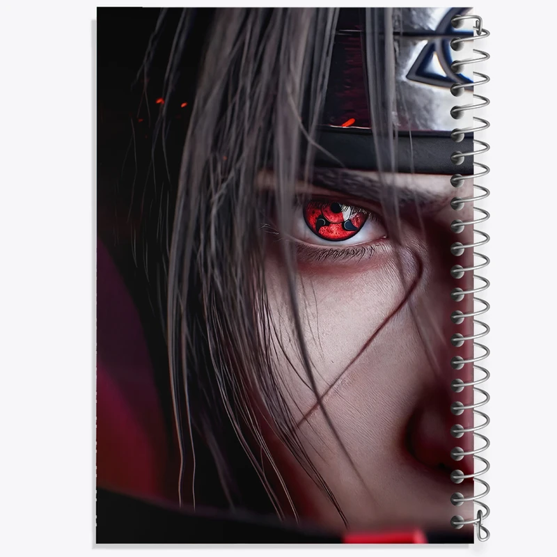 دفتر نقاشی 50 برگ خندالو طرح انیمه ناروتو (Naruto) کد F5427