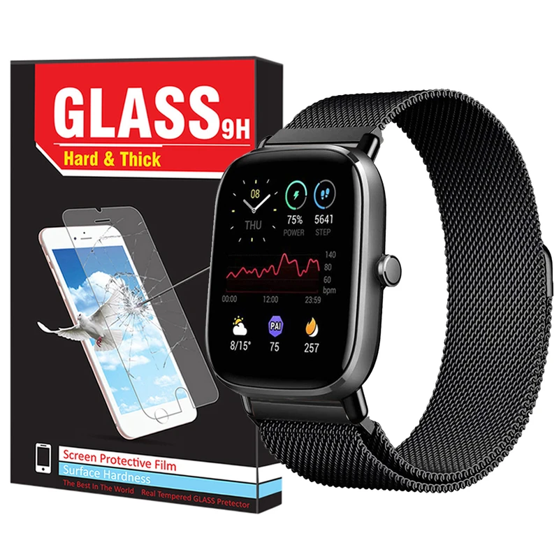 بند هارد اند تیک مدل Milanese مناسب برای ساعت هوشمند شیائومی Amazfit GTS / GTS 2 / GTS 2 mini