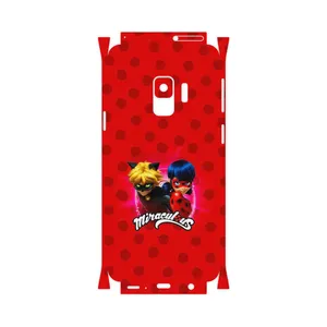 MAHOOT Ladybug and Cat Noir-FullSkin Cover Sticker for Samsung Galaxy S9