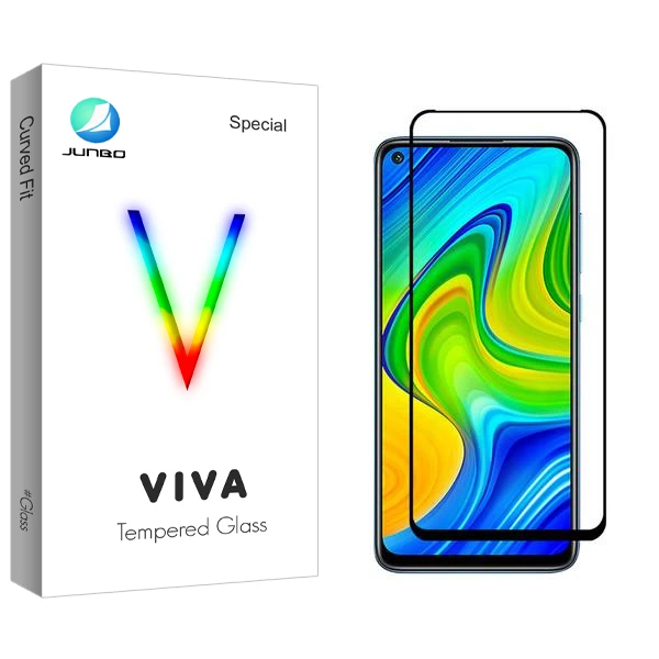 محافظ صفحه نمایش سرامیکی جانبو مدل Viva مناسب برای گوشی موبایل شیائومی Redmi Note 9