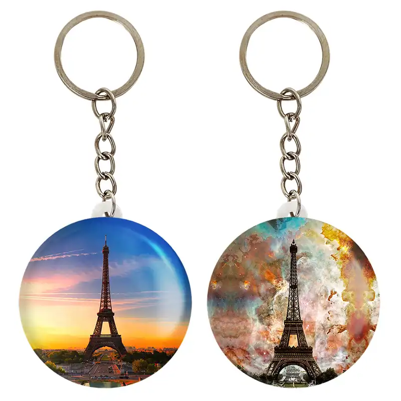 جاکلیدی خندالو مدل برج ایفل کد 2074220752 مجموعه 2 عددی