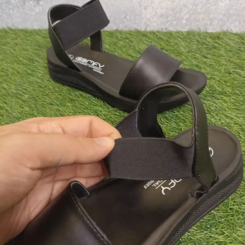 صندل زنانه کامفی مدل نرگس رکابدار کد 1573-BK