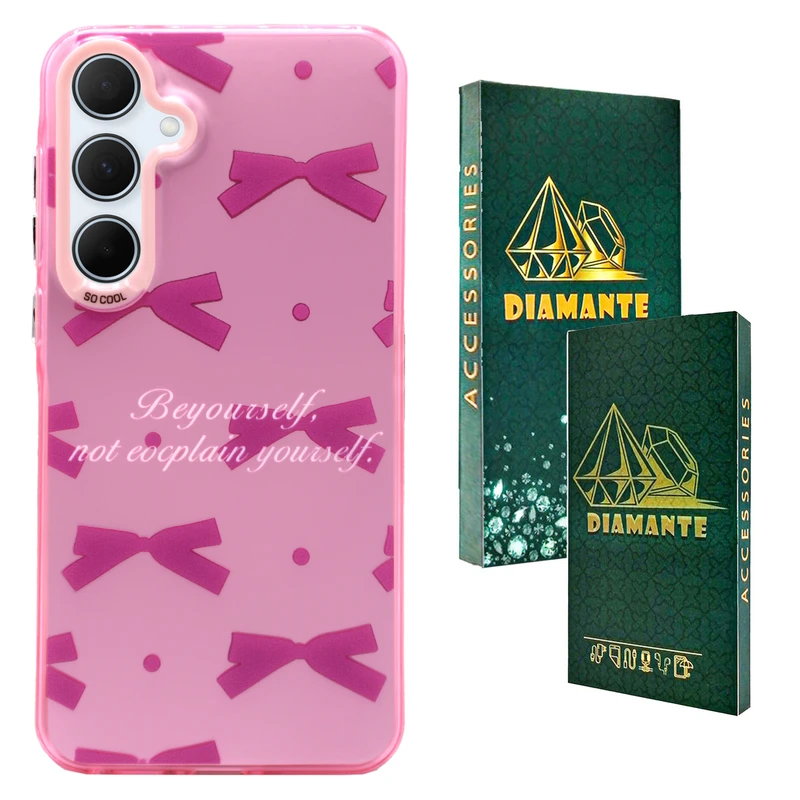 کاور دیامانته مدل Papillon Gn مناسب برای گوشی موبایل سامسونگ Galaxy A25