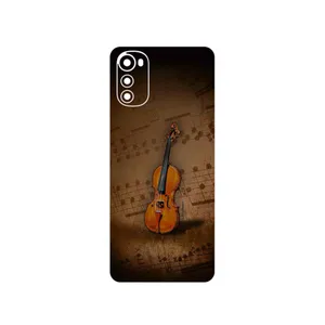 MAHOOT Violin_Instrument Cover Sticker for Motorola Moto E32s