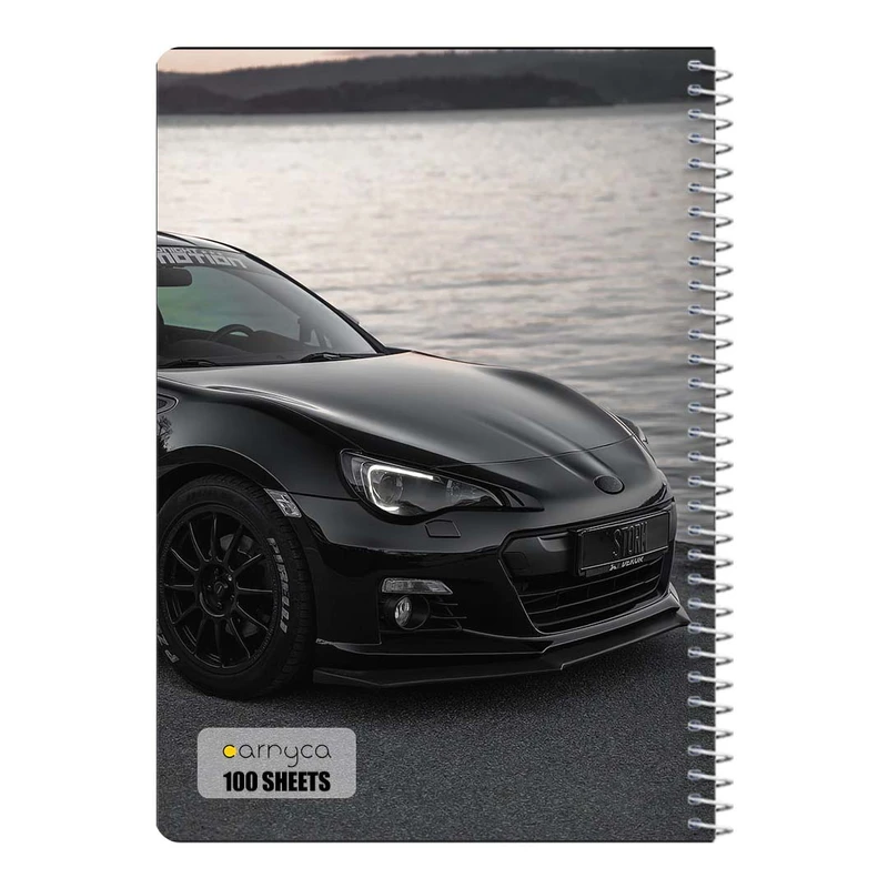 دفتر مشق 100 برگ سیمی کارنیکا طرح تویوتا جی تی ۸۶ Toyota GT86 کد 42793