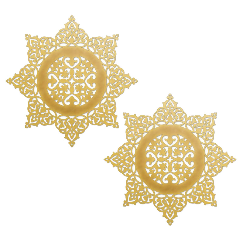  رومیزی دکوماتوس طرح خورشیدی 3535 کد HOME100 بسته 2 عددی