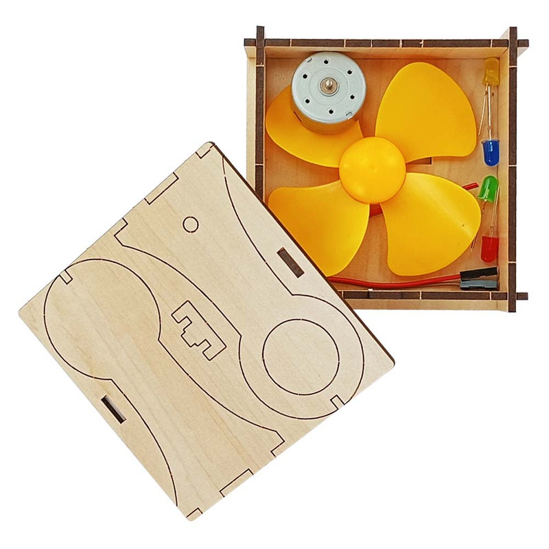 کیت آموزشی مدل کاردستی توربین بادی