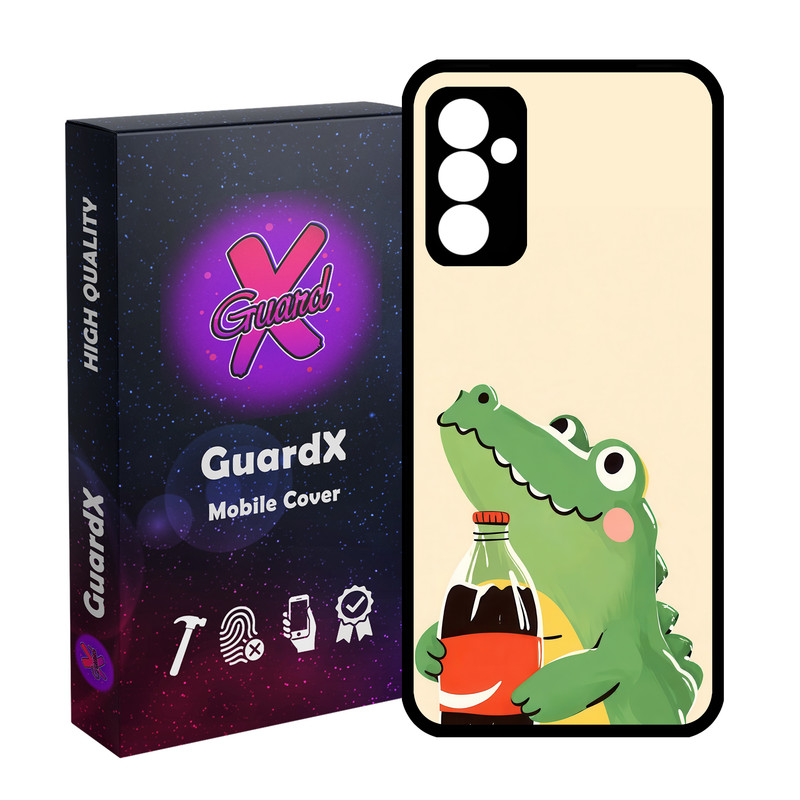 کاور گارد ایکس طرح تمساح و نوشابه مدل 11133 مناسب برای گوشی موبایل سامسونگ Galaxy A15 4G / A15 5G