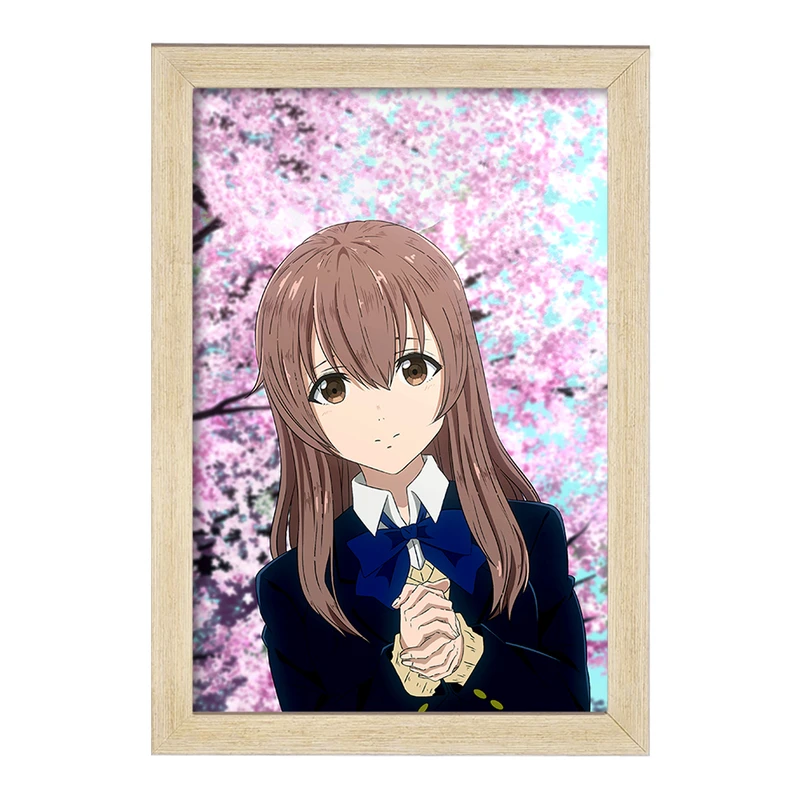 تابلو خندالو مدل شوکو نیشیمیا انیمه سایلنت ویس A Silent Voice  کد 15798