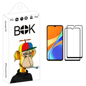 BOK +HD Screen Protector For Xiaomi Redmi 9C Pack Of 2