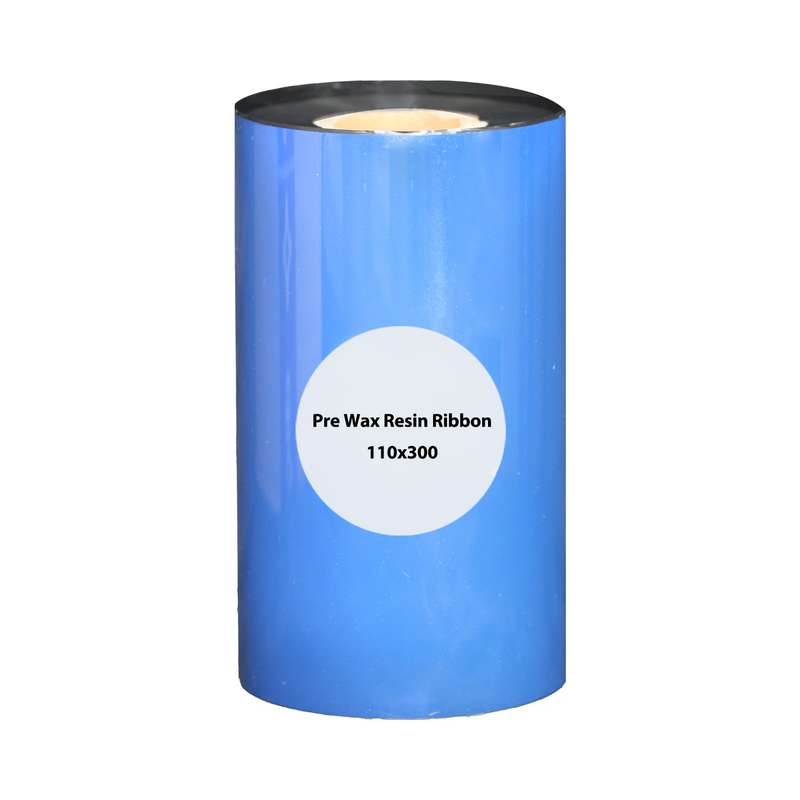 ریبون وکس رزین مدل WAX RESIN 300m x 110mm بسته 24 عددی