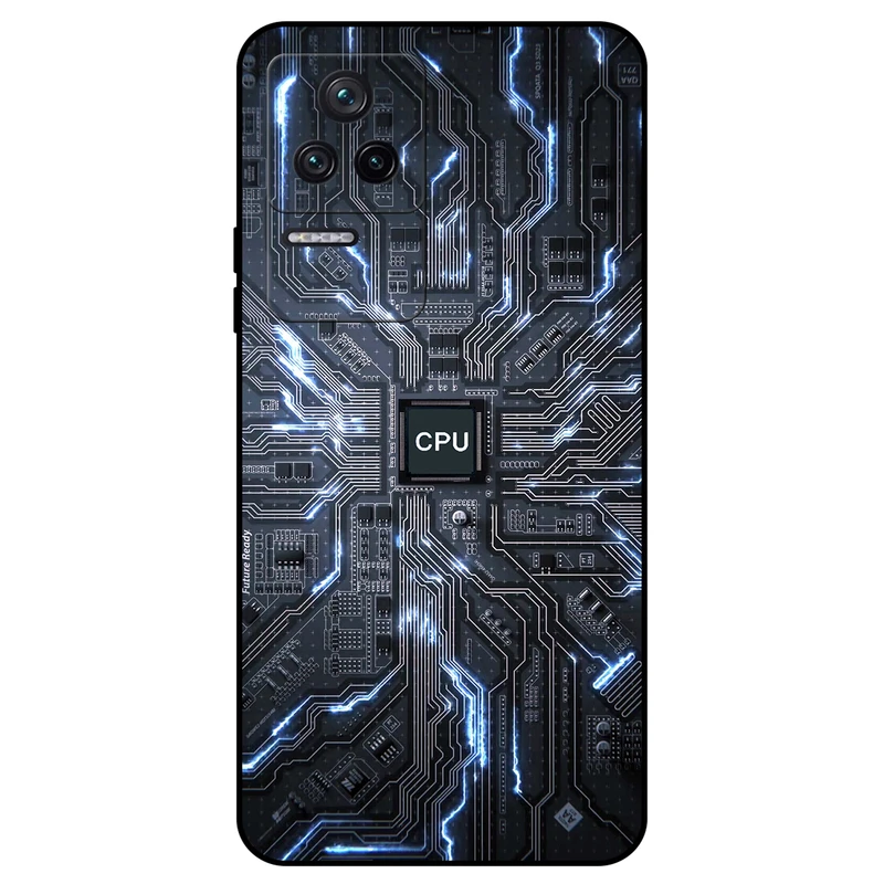 کاور مگافون طرح مدار مدل 8009 مناسب برای گوشی موبایل شیائومی Poco F4 5G / Redmi K40S  