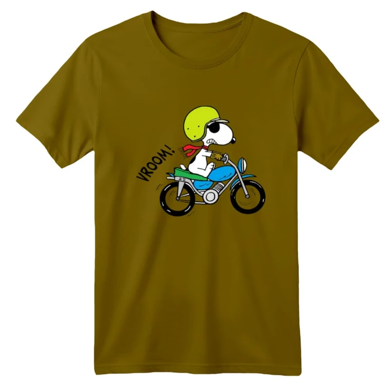 تی شرت آستین کوتاه بچگانه مدل اسنوپی کد ۷۵