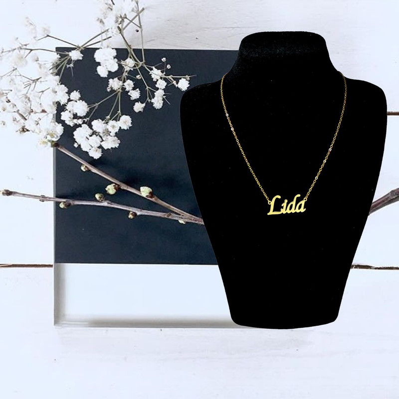 گردنبند نقره زنانه آی جواهر مدل لیدا کد N755