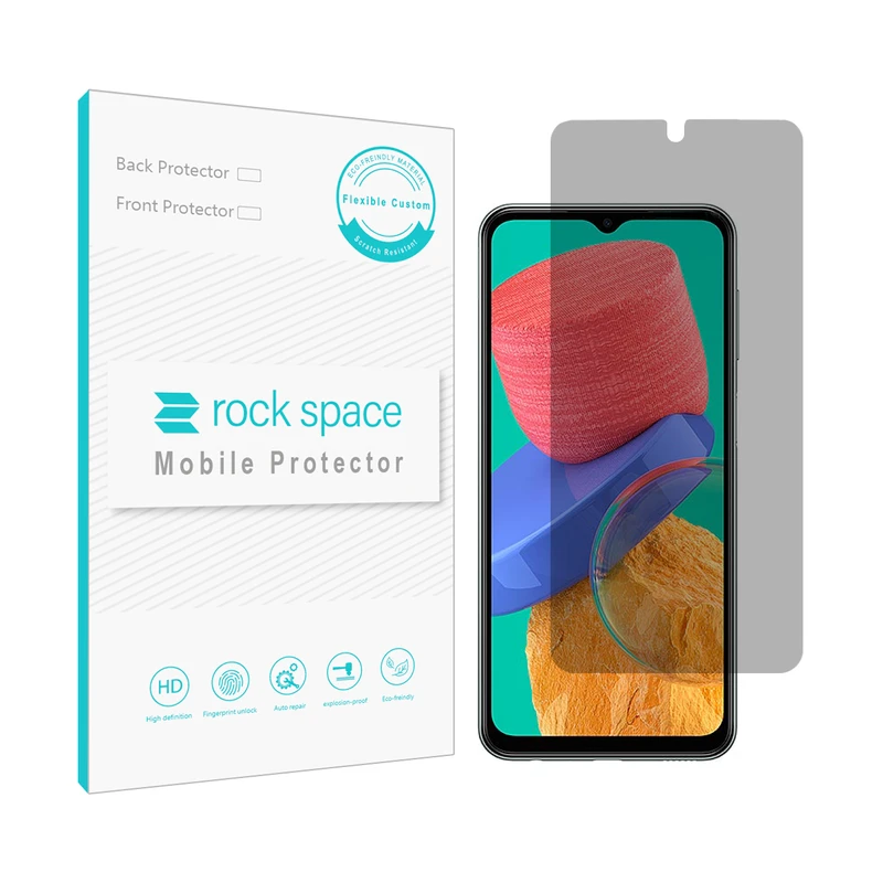 محافظ صفحه نمایش حریم شخصی راک اسپیس کد PRV مناسب برای گوشی موبایل سامسونگ Galaxy M33