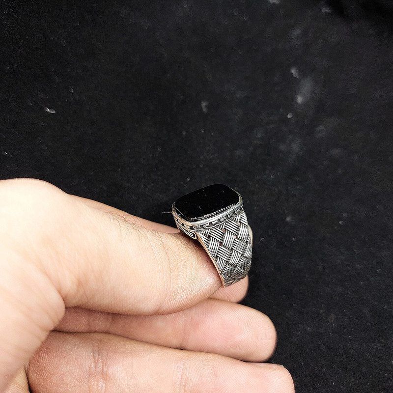 انگشتر نقره مردانه جی تی ای مدل جی نایس انگشتر نقره مردانه جی تی ای مدل جی نایس