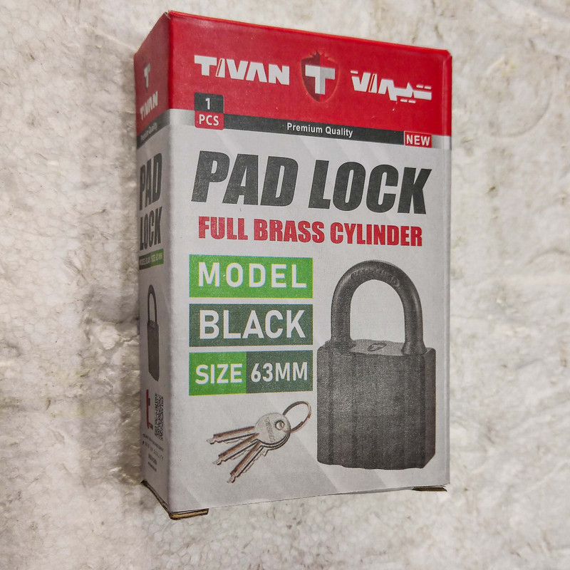 قفل آویز تیوان مدل BK - 63