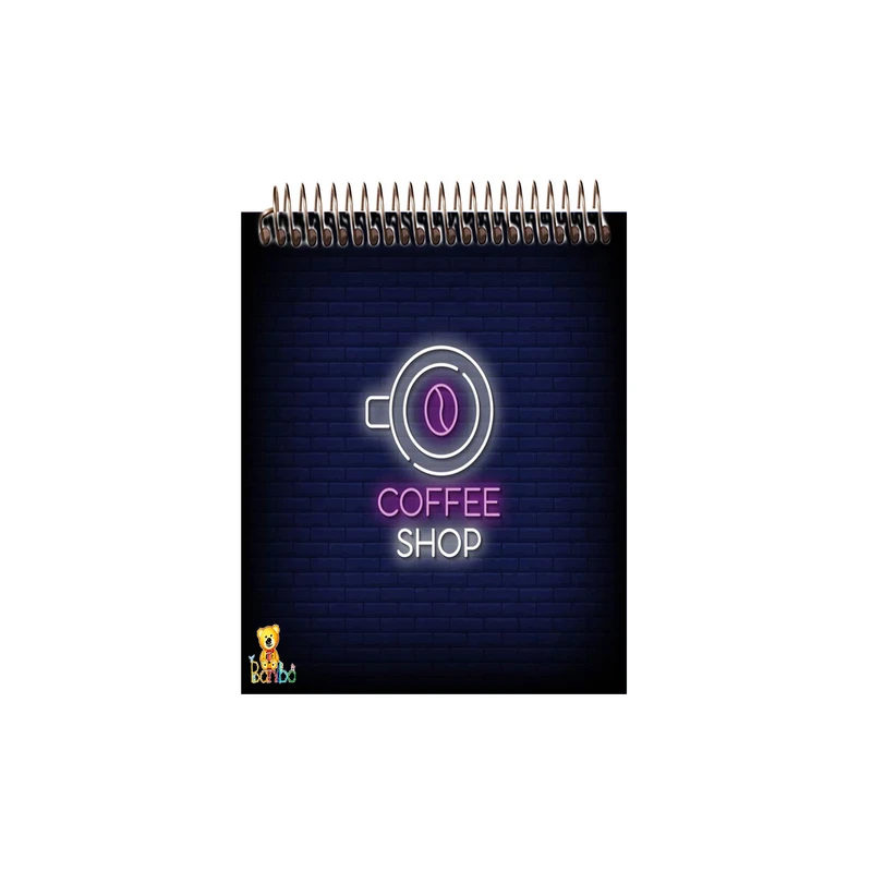 دفتر نقاشی 50 برگ بانیبو مدل کافی شاپ کد 529