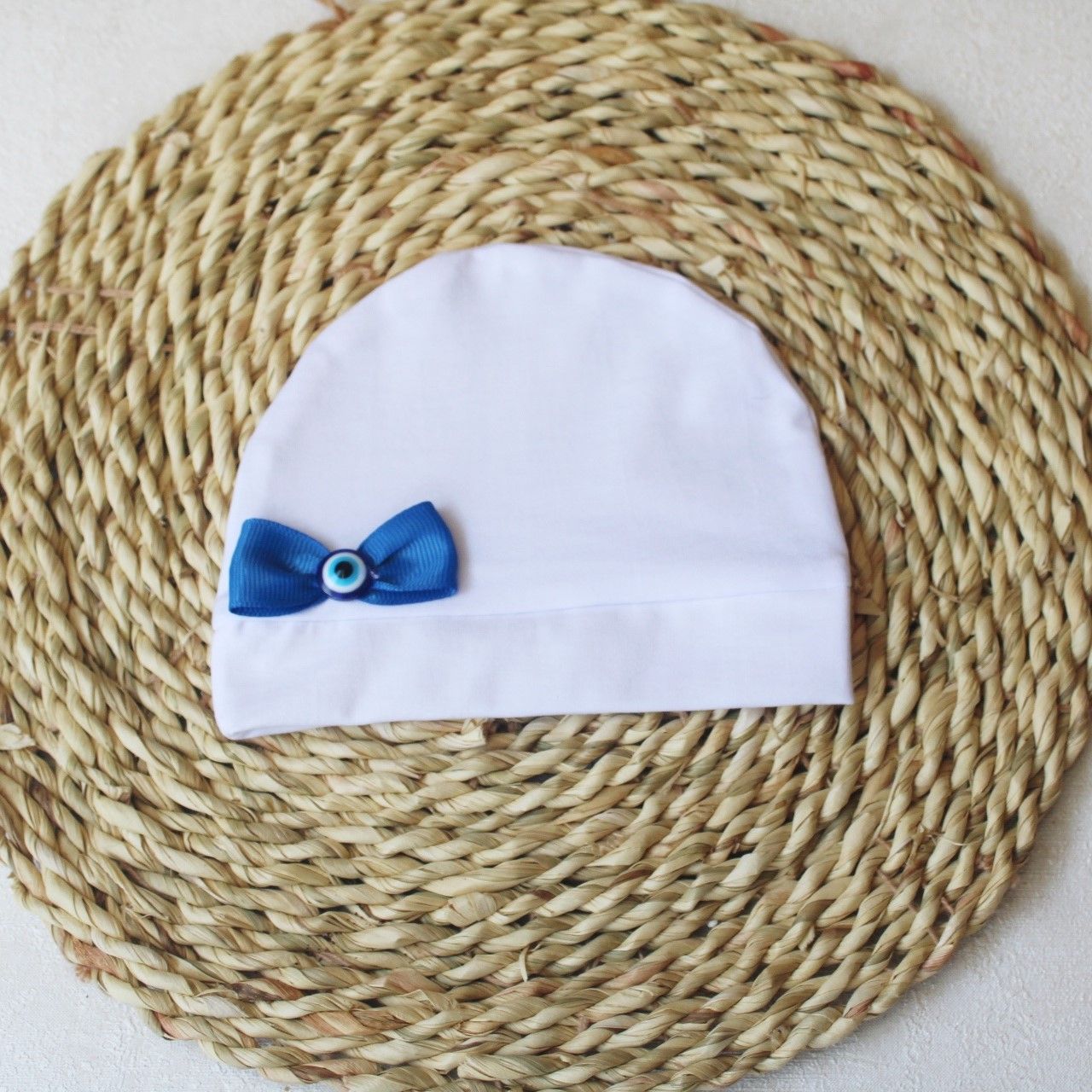 کلاه نوزادی ریماز مدل چشم نظر کد m804 - - 6