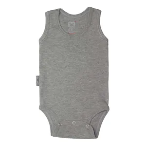 بادی نوزادی آدمک کد 17030 رنگ طوسی