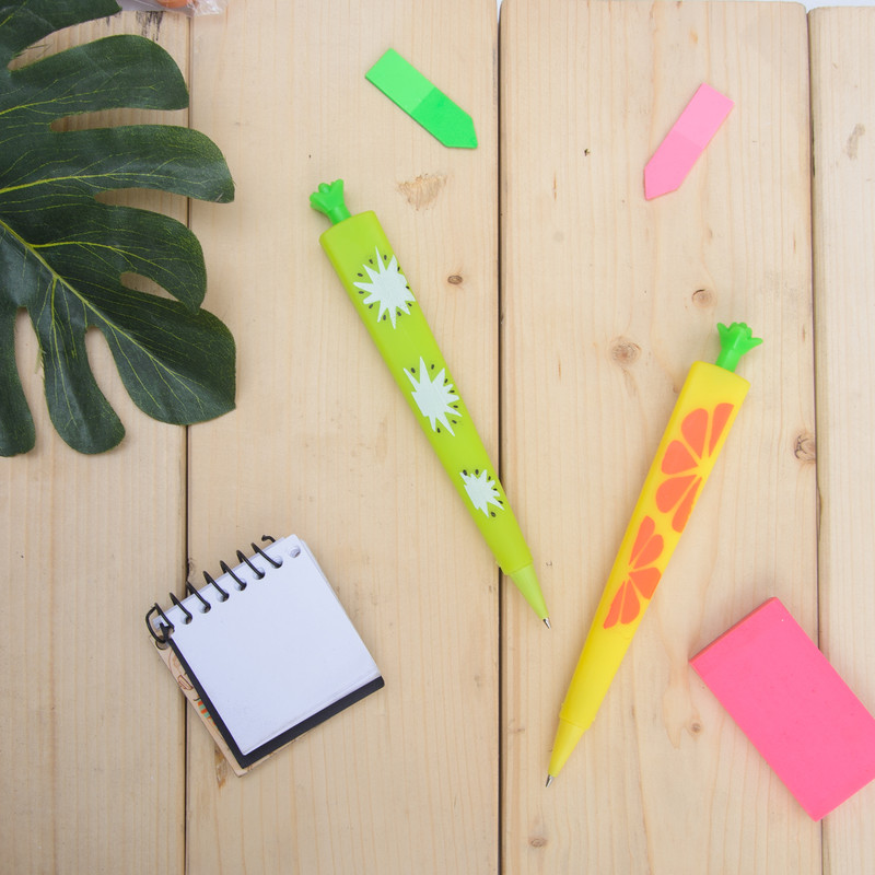 مداد نوکی 0.5 میلی متری مدل میوه ای مجموعه 4 عددی مداد نوکی 0.5 میلی متری مدل میوه ای مجموعه 4 عددی