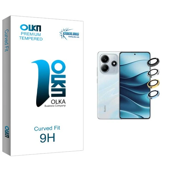 محافظ لنز دوربین کولینگ مدل Olka مناسب برای گوشی موبایل شیائومی Redmi Note 14