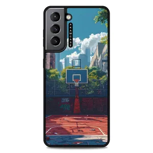 AKAM AMC-WSGS21-BASKETBALL2 Cover For Samsung Galaxy S21