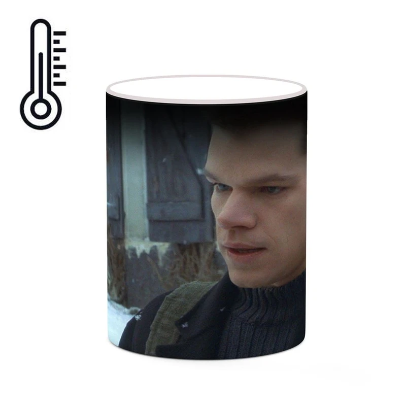 ماگ حرارتی کاکتی طرح مت دمون Matt Damon مدل mgh26871