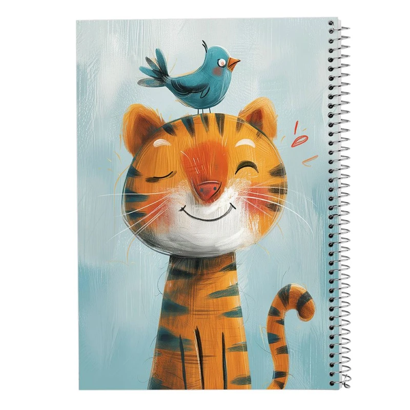 دفتر شطرنجی 50 برگ مدوپد طرح موجودات فانتزی کد DF17011