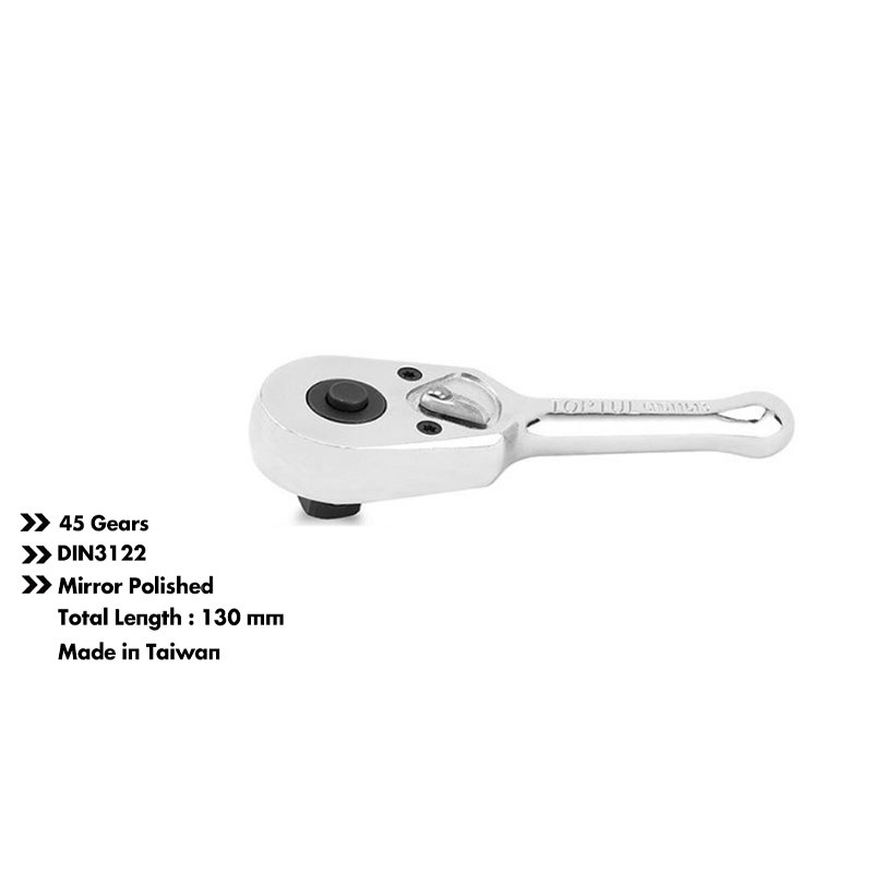 آچار جغجغه ای تاپ تول مدل CHDI1613 سایز 1/2 میلی متر آچار جغجغه ای تاپ تول مدل CHDI1613 سایز 1/2 میلی متر