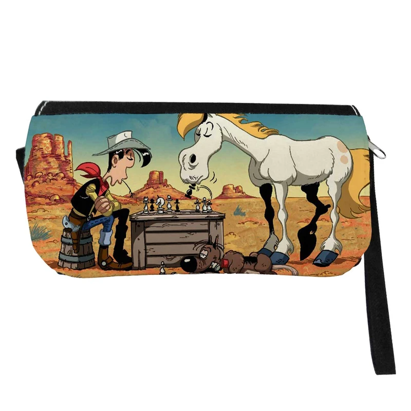   جامدادی مدل دوزیپ طرح لوک خوش شانس کد NI404