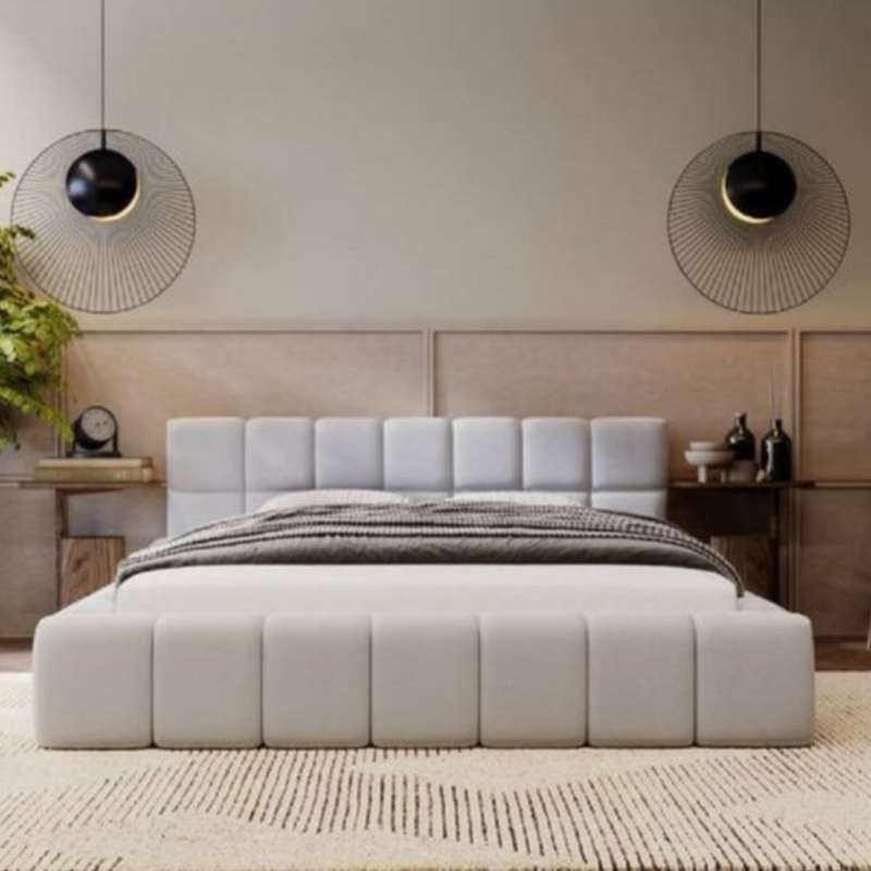 تخت خواب کد M.P 5761 دو نفره سایز 160×200 سانتی متر تخت خواب کد M.P 5761 دو نفره سایز 160×200 سانتی متر