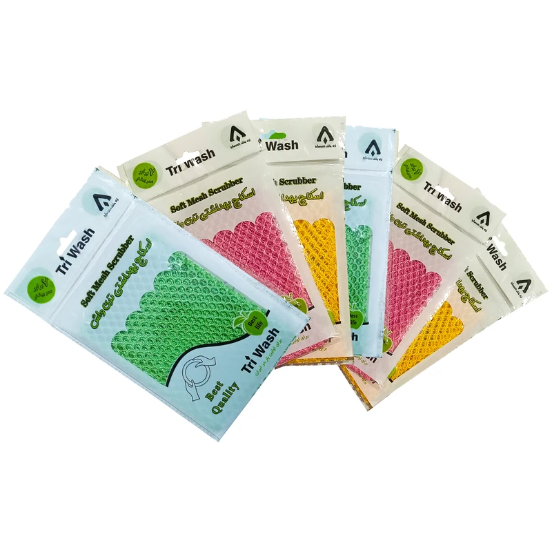 اسکاچ تري واش مدل نسترن بسته 6 عددی