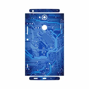 MAHOOT Blue Printed Circuit Board-FullSkin Cover Sticker for Sony Xperia XA2