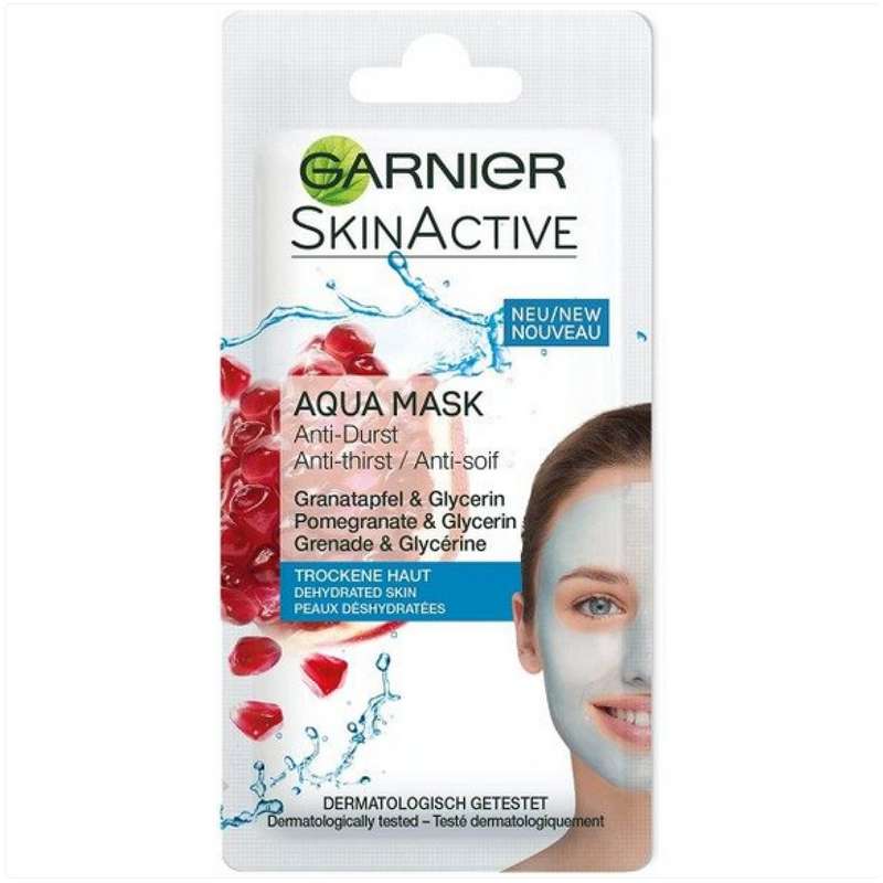 ماسک صورت گارنیه مدل Aqua حجم 8 میلی لیتر ماسک صورت گارنیه مدل Aqua حجم 8 میلی لیتر