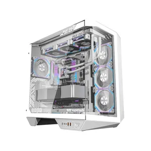 کیس کامپیوتر گیمینگ دارک فلش مدل DY470 WH